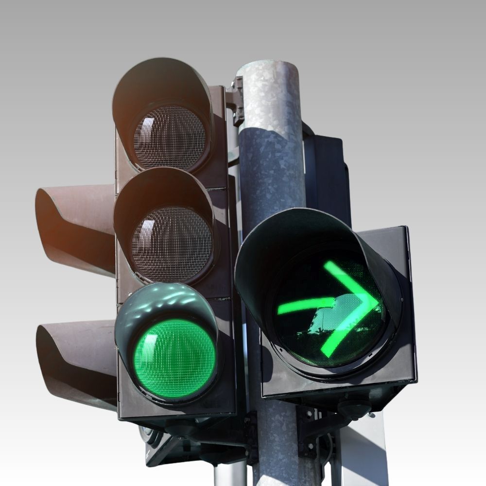 LEOTEK LD Series Traffic Signal Module – 12″ Bi-Modal Arrow 80-135Vac ...